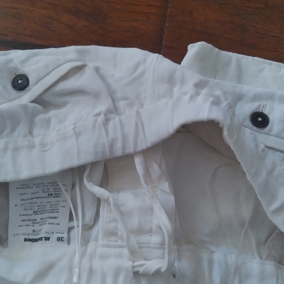 Jil Sander White Linen Pants (38) - Picture 10 of 15